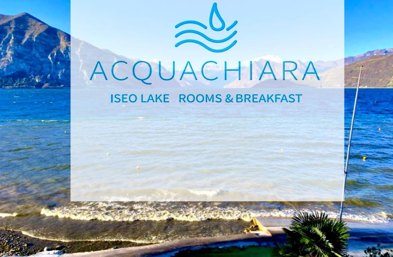 Acquachiara Iseo Deluxe Bed & Breakfast Iseo Center With Garden And Parking Inside Foresteria ภายนอก รูปภาพ
