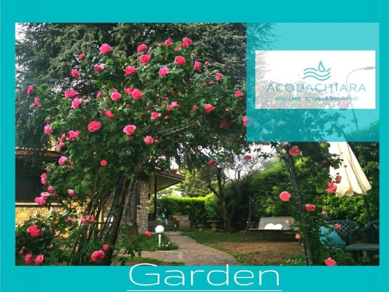 Acquachiara Iseo Deluxe Bed & Breakfast Iseo Center With Garden And Parking Inside Foresteria ภายนอก รูปภาพ