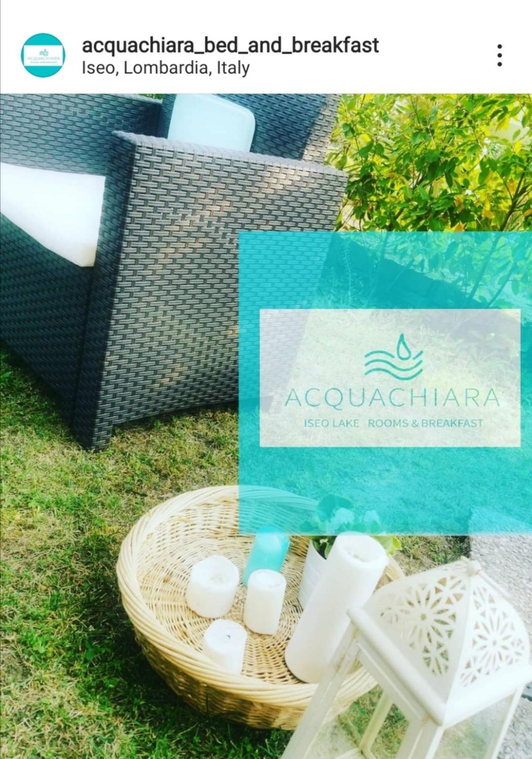 Acquachiara Iseo Deluxe Bed & Breakfast Iseo Center With Garden And Parking Inside Foresteria ห้อง รูปภาพ