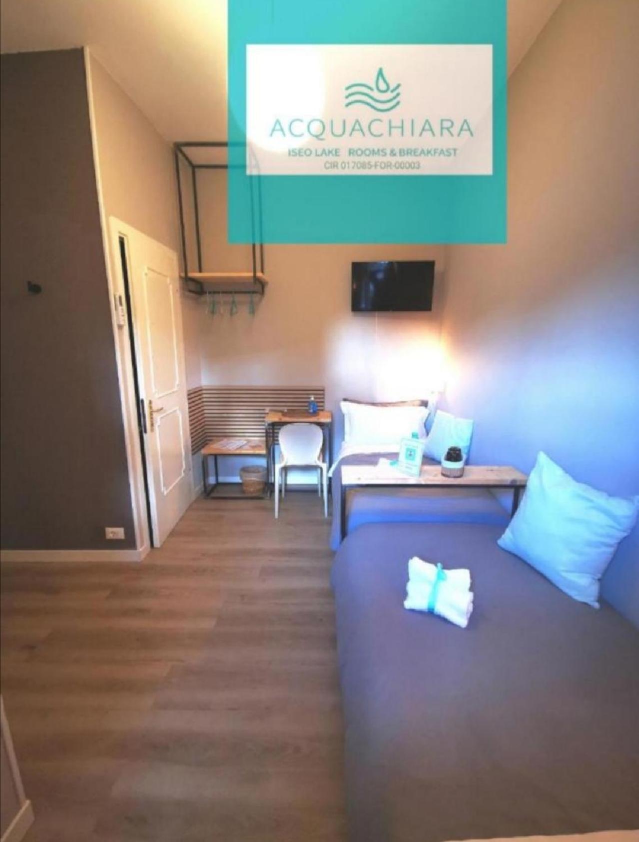 Acquachiara Iseo Deluxe Bed & Breakfast Iseo Center With Garden And Parking Inside Foresteria ห้อง รูปภาพ