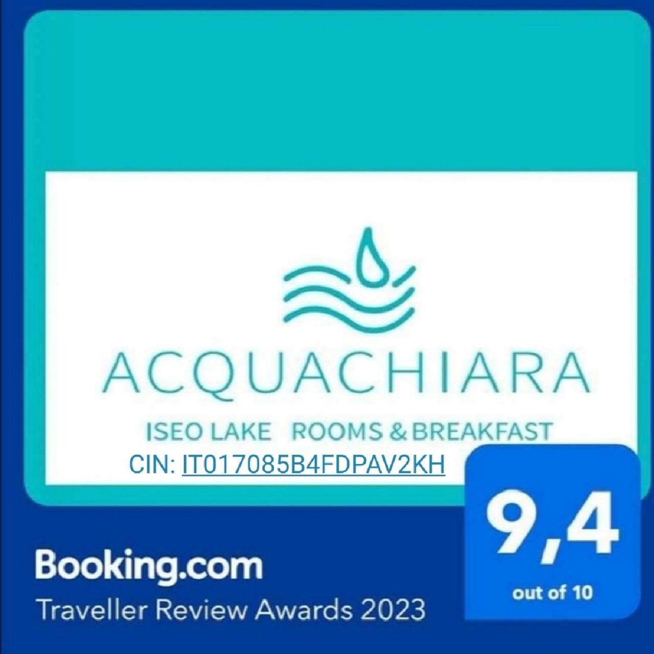 Acquachiara Iseo Deluxe Bed & Breakfast Iseo Center With Garden And Parking Inside Foresteria ภายนอก รูปภาพ