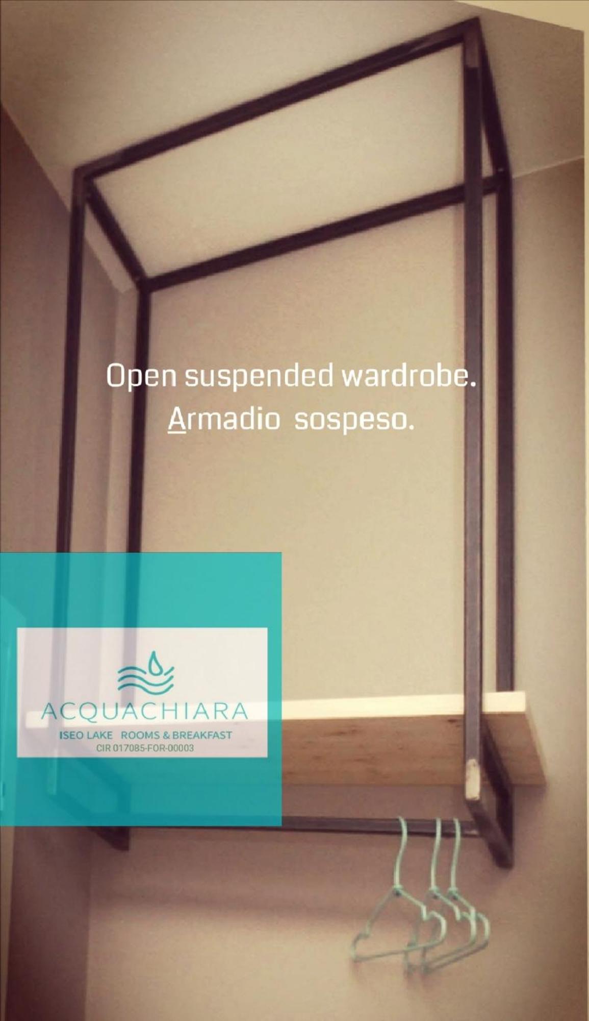 Acquachiara Iseo Deluxe Bed & Breakfast Iseo Center With Garden And Parking Inside Foresteria ห้อง รูปภาพ
